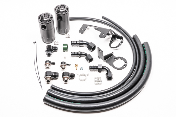 Radium Engineering — Radium Engineering Dual Catch Can Kit MK5 Supra Fluid Lock - view 3